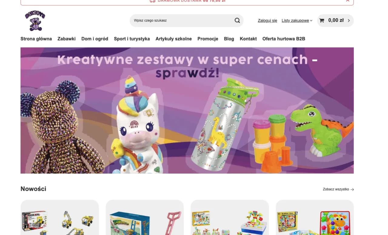 Zabawki dla dzieci: wybierz najlepsze opcje dla ich rozwoju Sklep z zabawkami